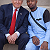 Post: Me with my able president Trump sitting together